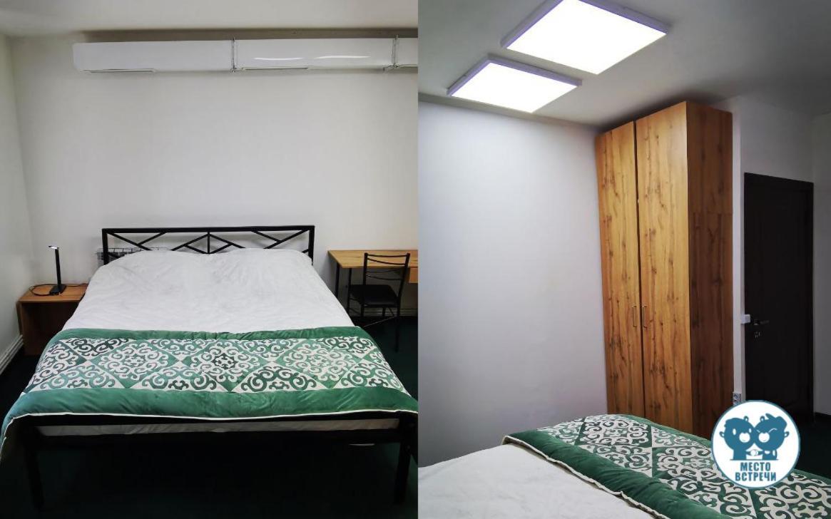 Место Встречи "Guest House Meeting Place" บิชเคก ภายนอก รูปภาพ